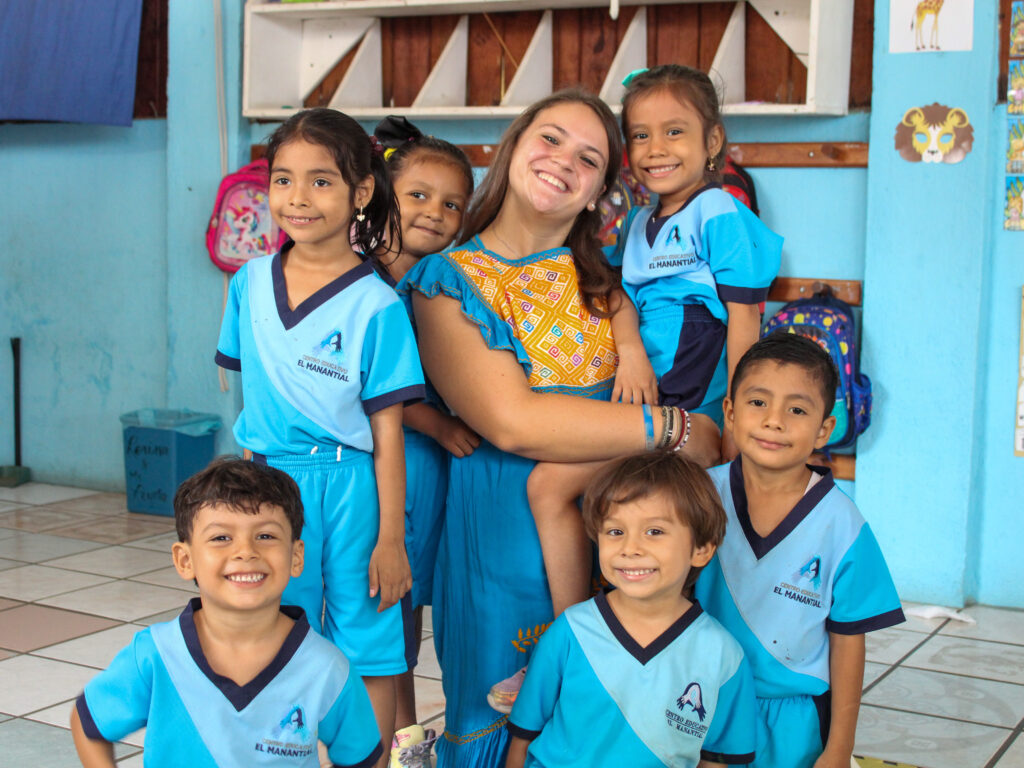 In a classroom in Mexico, as GEM missionaries teach abroad in Mexico